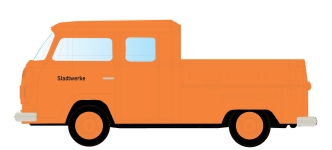 MiNis LC3961 - N - VW T2 DoKa Stadtwerke